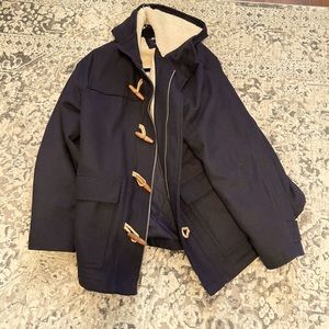 Old Navy Men’s wool pea coat.
